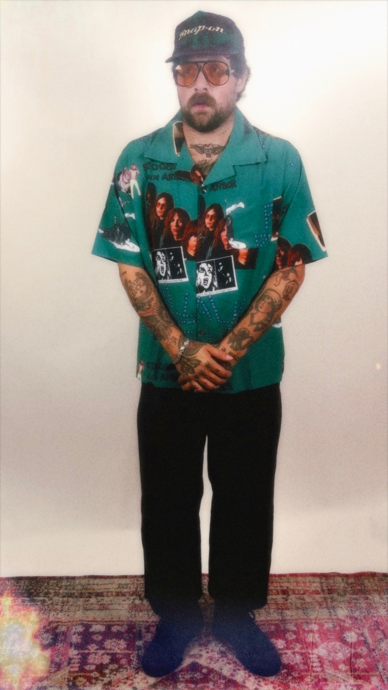 RAW POWER BUTTON UP SHIRT