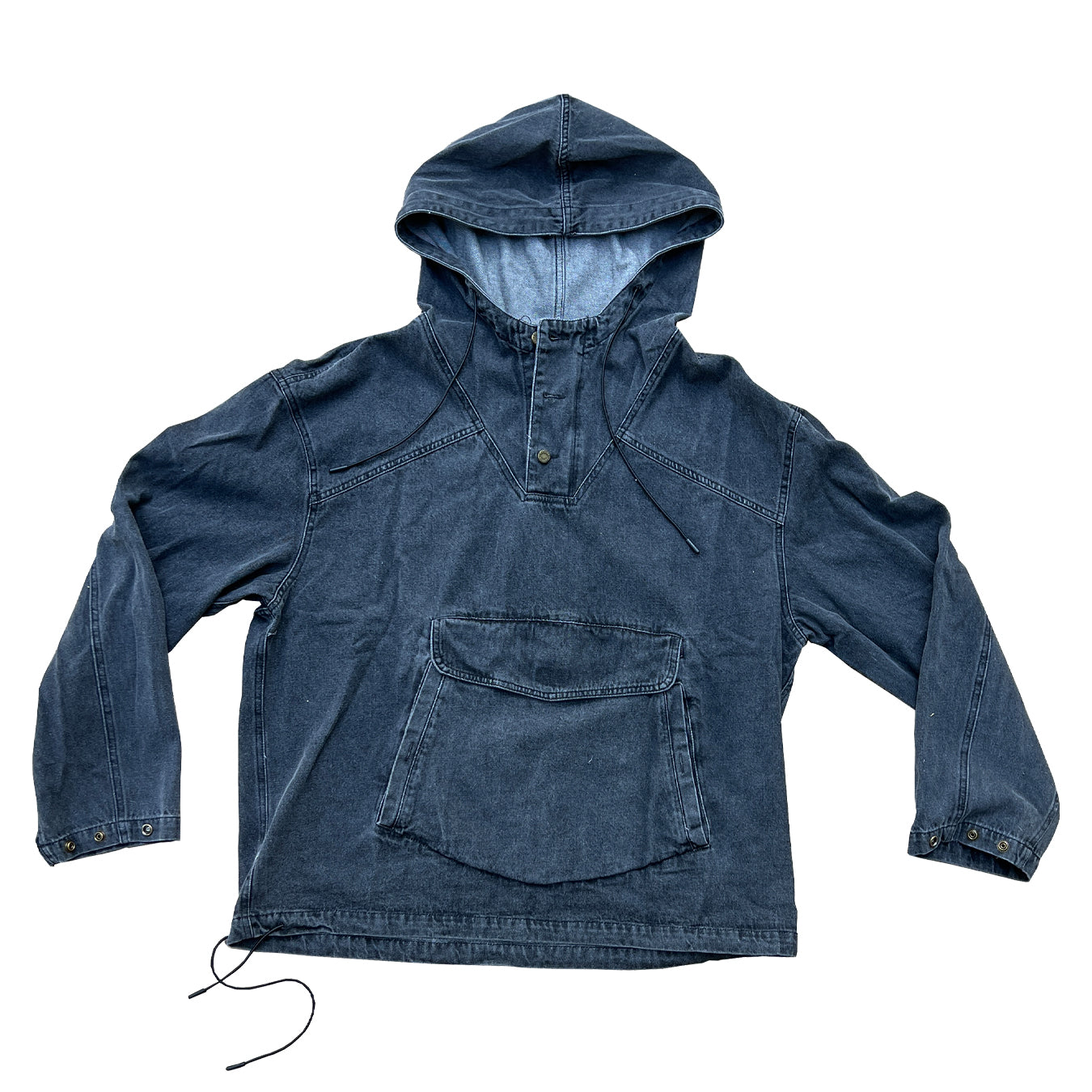 Denim anorak outlet jacket