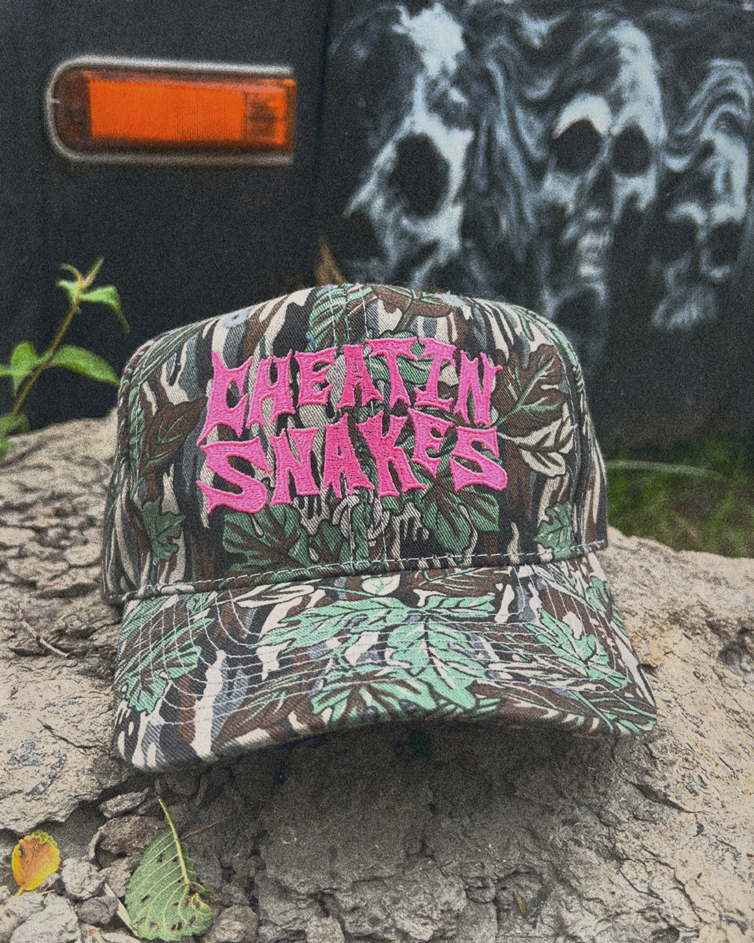 SHOCK CAMO SNAPBACK WITHOUT CORD