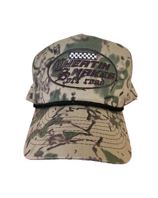 OFF ROAD CAMO SNAPBACK- BROWN