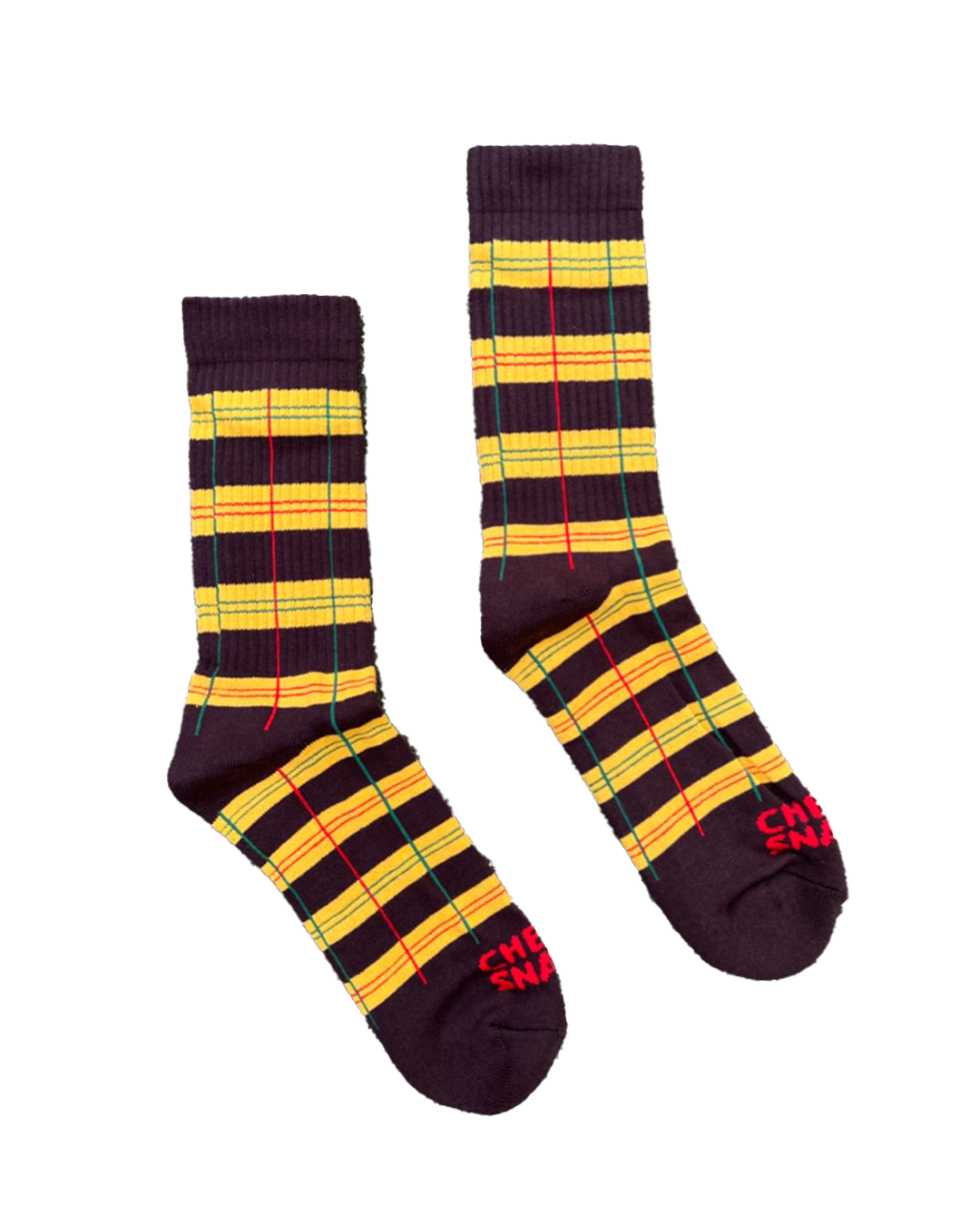 PLAID PORCH SOCKS