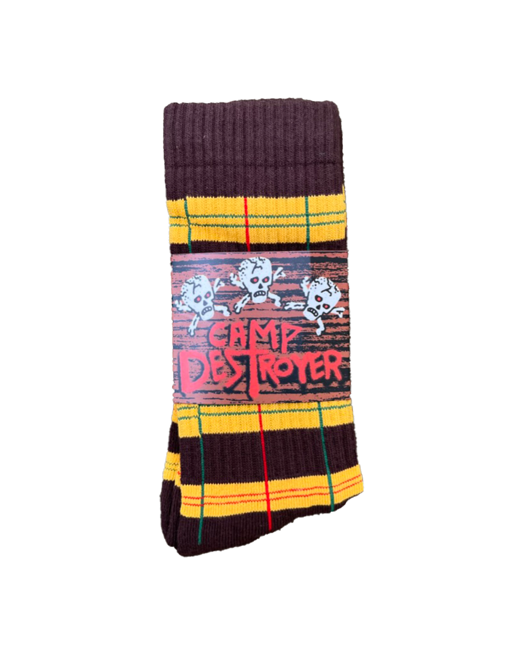PLAID PORCH SOCKS