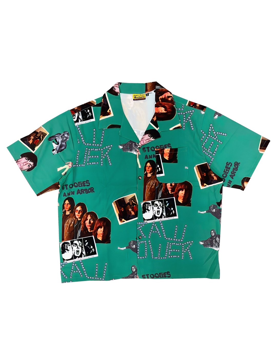 RAW POWER BUTTON UP SHIRT