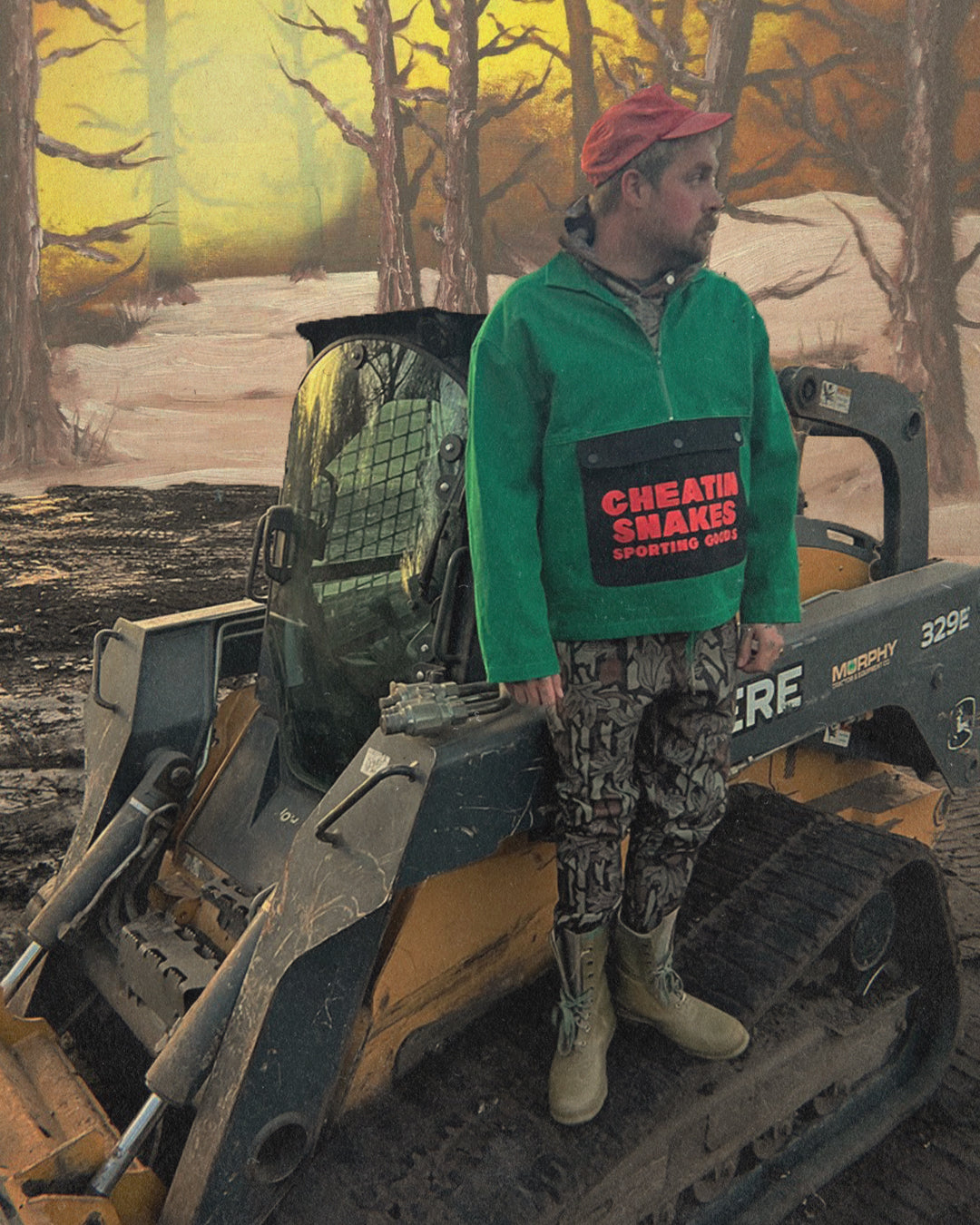 SPORTING CANVAS ANORAK