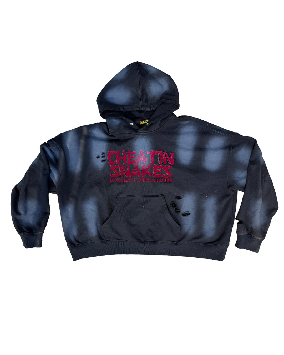 FLOCKED MEGA MART UNIFORM HOODIE