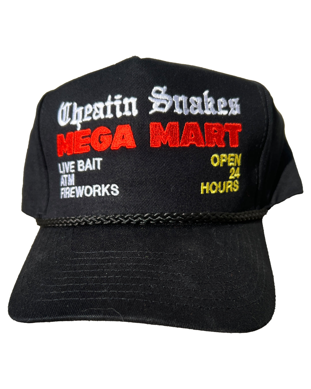 MEGA MART SNAPBACK BLACK