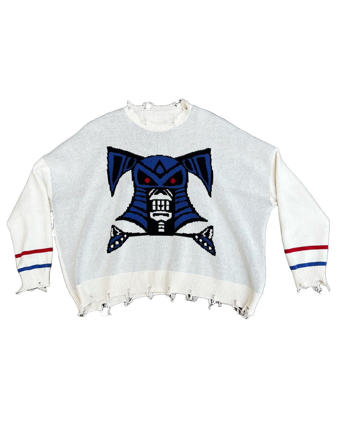 METAL SOLDIER OVERSIZED SWEATER