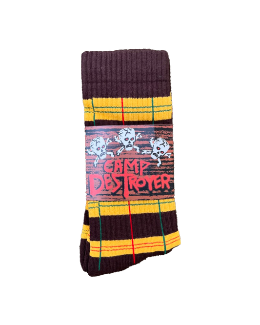PLAID PORCH SOCKS